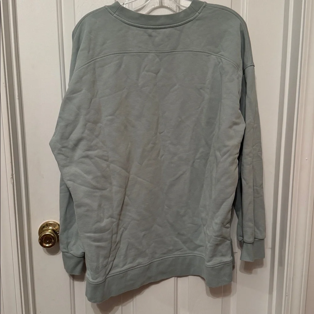 Lululemon Perfectly Oversized Crew Tidewater Teal